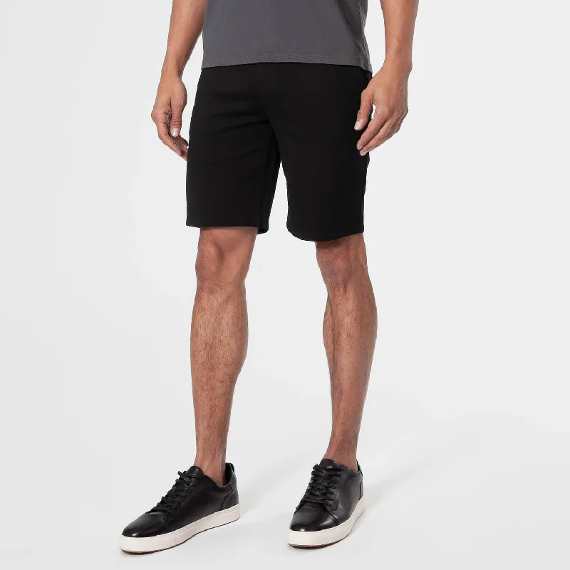 Street Styles 9" Black Comfort Knit Chino Shorts