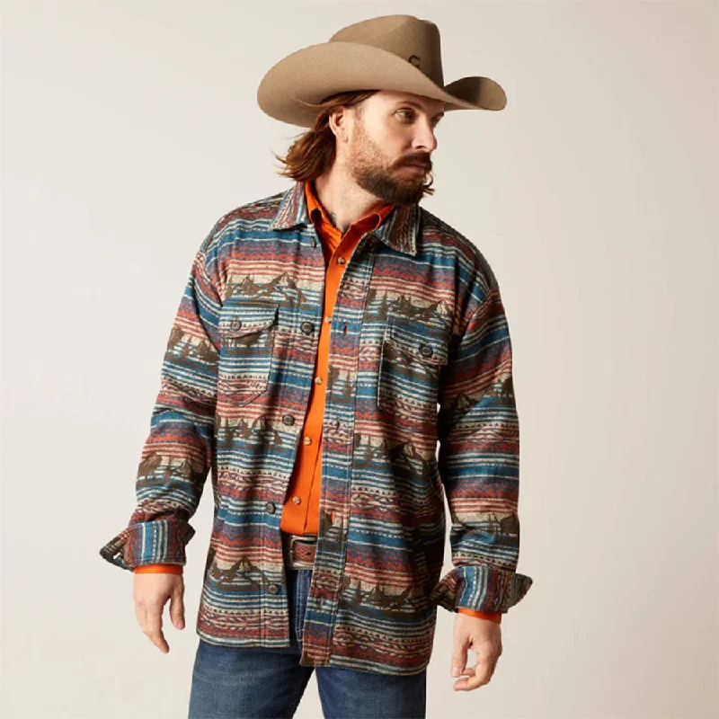 Cool Sweatshirts Ariat Caldwell Printed Shirt Jacket | 10046052