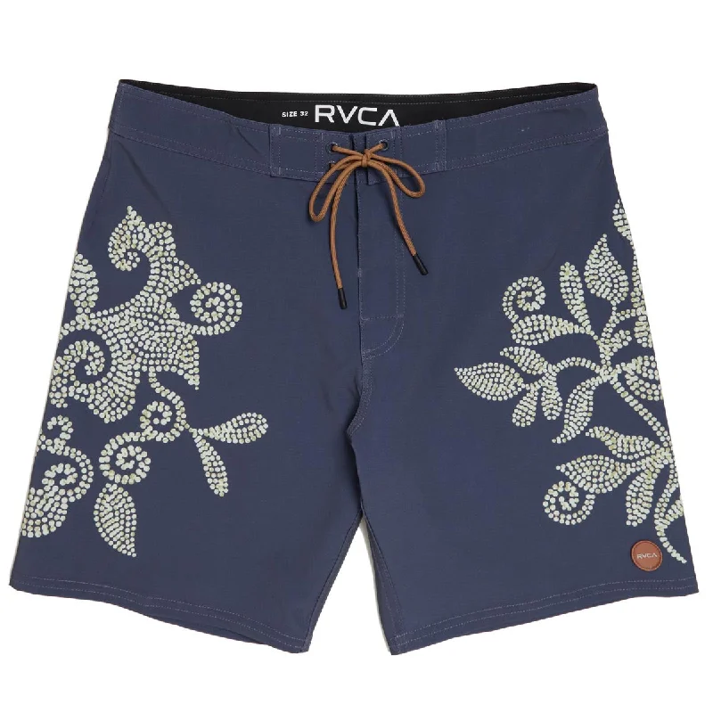 Comfortable Hoodies RVCA Displaced Board Shorts - Moody Blue