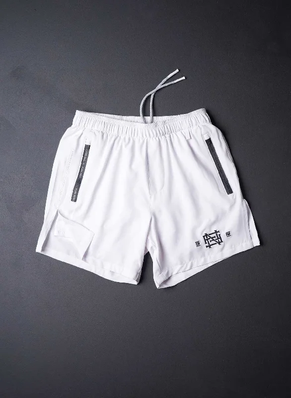 Active Gear MOMENTUM  SHORTS - WHITE