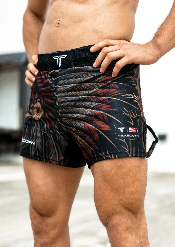 Classic Accessories Warrior Chief Fight Shorts (5"&7“ Inseam)