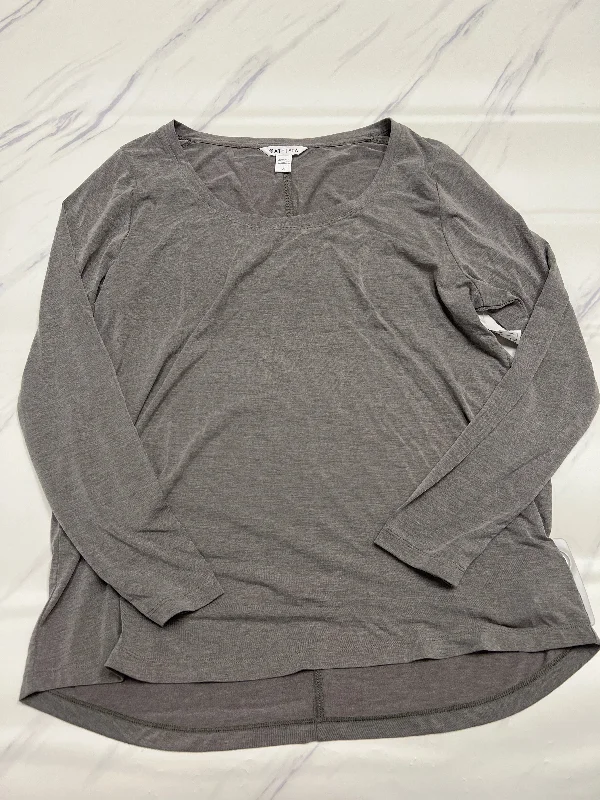 Cozy Outerwear Athletic Top Long Sleeve Crewneck By Athleta  Size: L