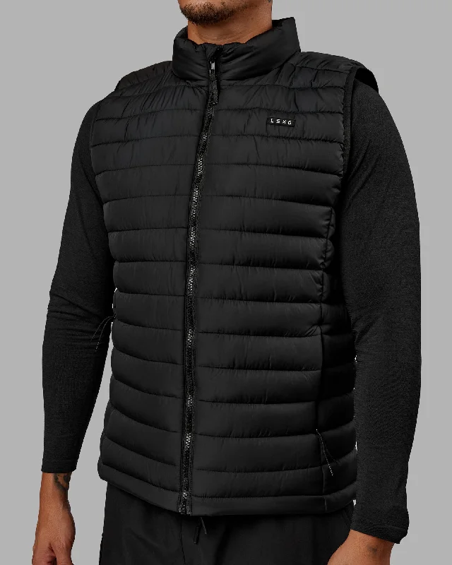 Practical Hoodies All Day Puffer Vest - Black