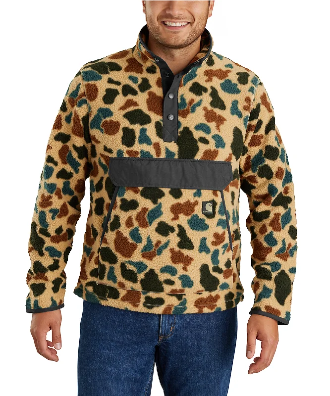 Urban Sweaters Carhartt Men's Fleece Pullover Jacket - 1972 Duck Camo