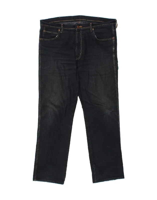 Classic Accessories WRANGLER Mens Straight Jeans W40 L32  Navy Blue Cotton