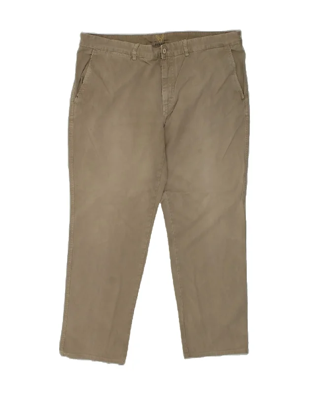 Urban Tops AVIREX Mens Slim Chino Trousers W42 L30 Beige Cotton