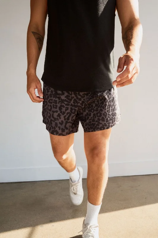 Weekend Wear Vitality Prime® Sport Short 5" - King Cheetah Midnight