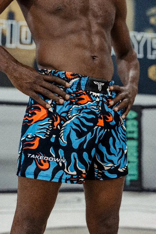 Comfy Shirts Thai Tigers Fight Shorts (5"&7“ Inseam)