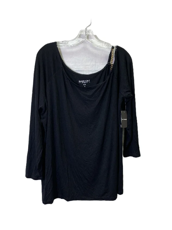 Casual Jackets Top Long Sleeve By Torrid In Black, Size: 2x