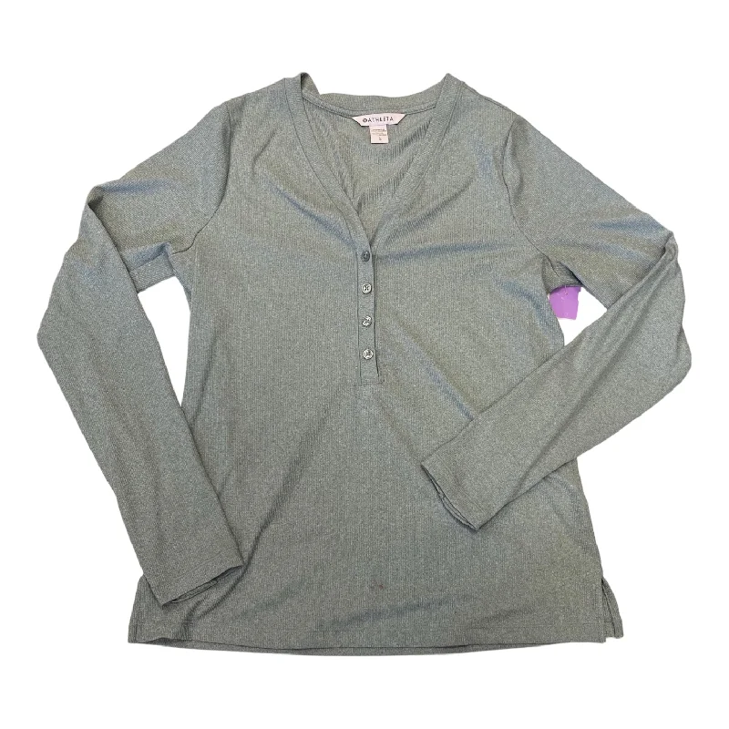 Premium Hoodies Athletic Top Long Sleeve Crewneck By Athleta  Size: L