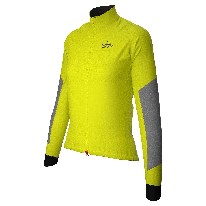 Cozy Outerwear Östkusten Women's Cycling Rain Jacket: Waterproof, Breathable & High-Visibility Performance