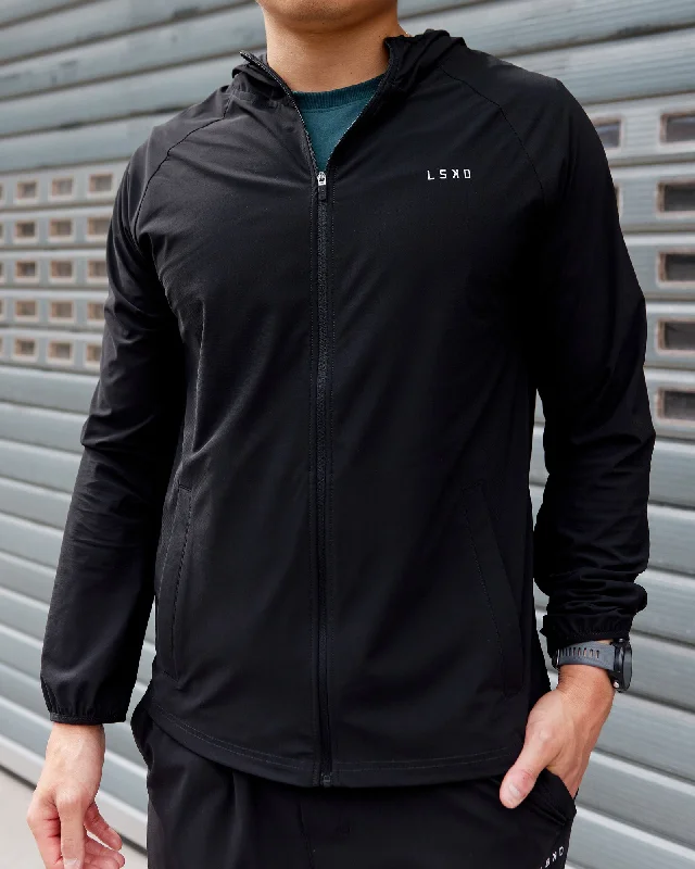 Stylish Outerwear Train-Lite FLXMAX Jacket - Black