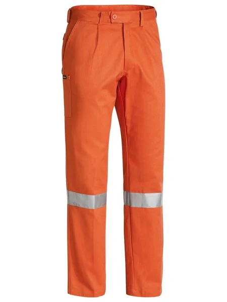 Practical Hoodies Bisley Original Work Pant 3M Reflective Tape - Orange (BP6007T)