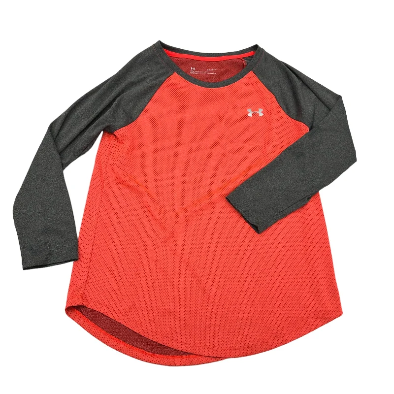 Comfortable Shirts Athletic Top Long Sleeve Crewneck By Under Armour  Size: M