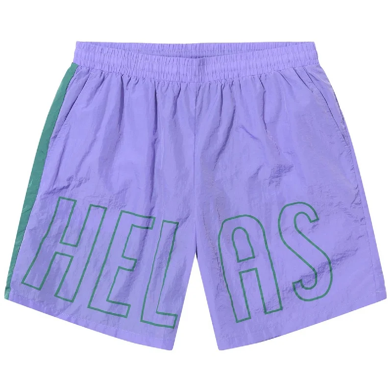 Stylish Shorts Helas Negative Swim Shorts - Purple/Green