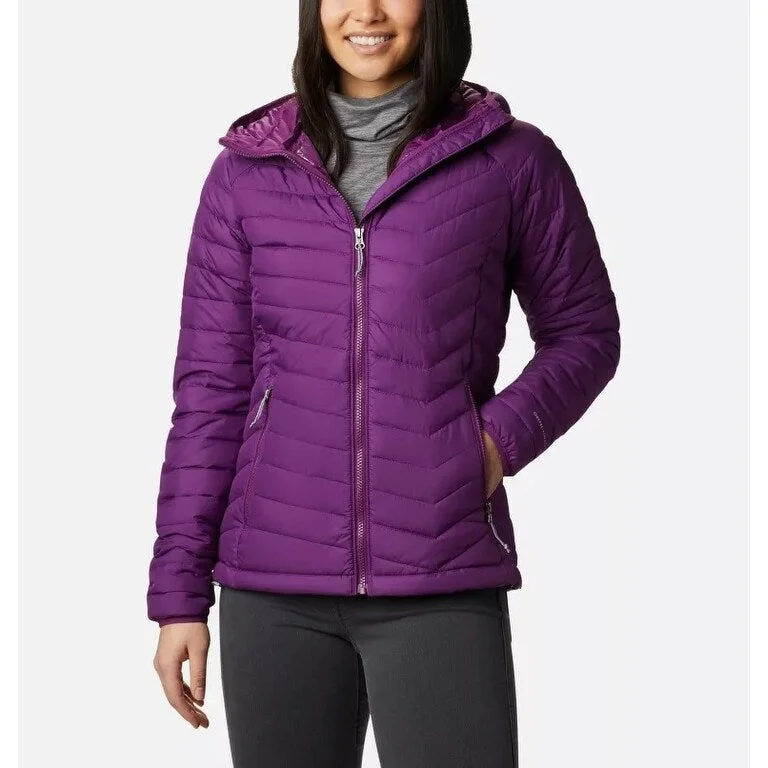 Casual Jackets Columbia Women's Powder Lite Jacket Purple Size Medium