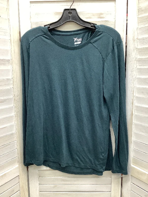 Trendy Layers Athletic Top Long Sleeve Crewneck By Old Navy  Size: M