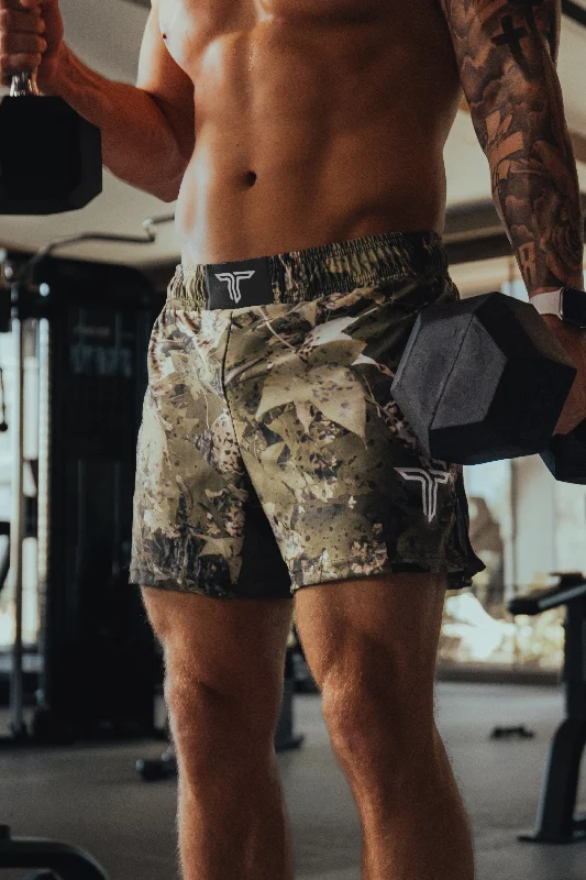 Sporty Bottoms Hunter Camo Fight Shorts (5” & 7” Inseam)