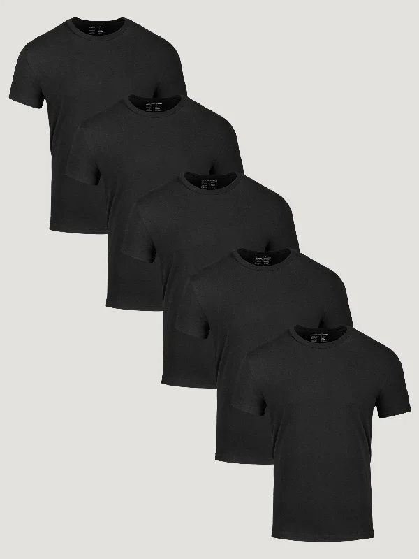 Practical Sweaters All Black 5-Pack