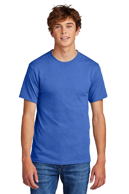 Urban Sweaters Port & Company Mens Core Short Sleeve Crewneck T-Shirt - Royal Blue