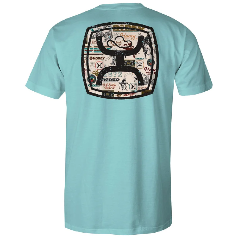 Relaxed Footwear "Zenith" Turquoise w/Cream/Black Hooey Logo T-shirt