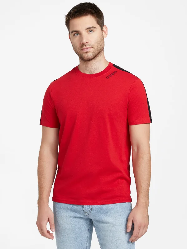 Comfortable Shirts Joey Contrast Stripe Tee