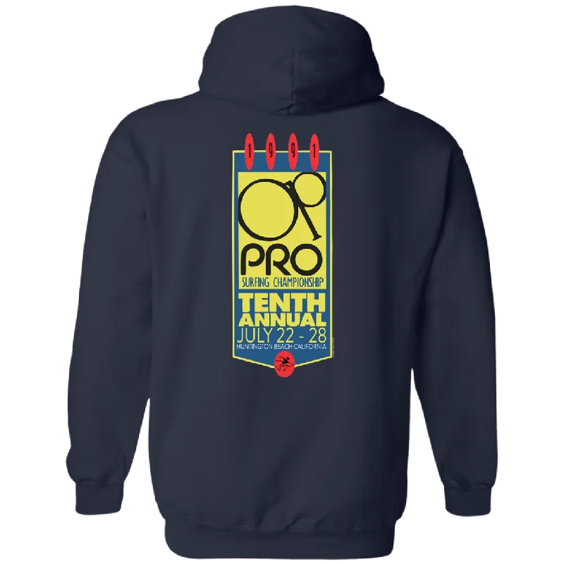 Cool Outerwear OP Pro 1991 Flip Print Fleece Hoodie