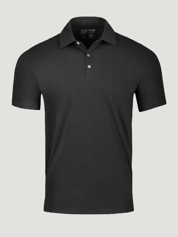 Active Gear Black Torrey Polo