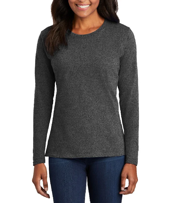 Stylish Shirts Women's Regular Fit Core Cotton Long Sleeve Tee