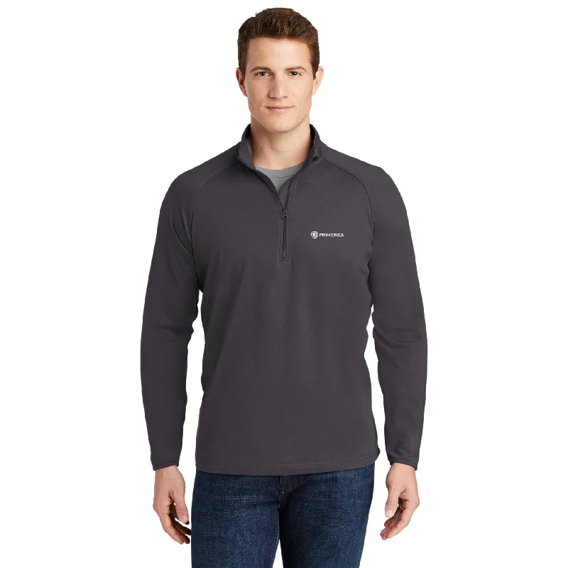 Sporty Looks Sport-Tek Tall Sport-Wick Stretch 1/2-Zip Pullover