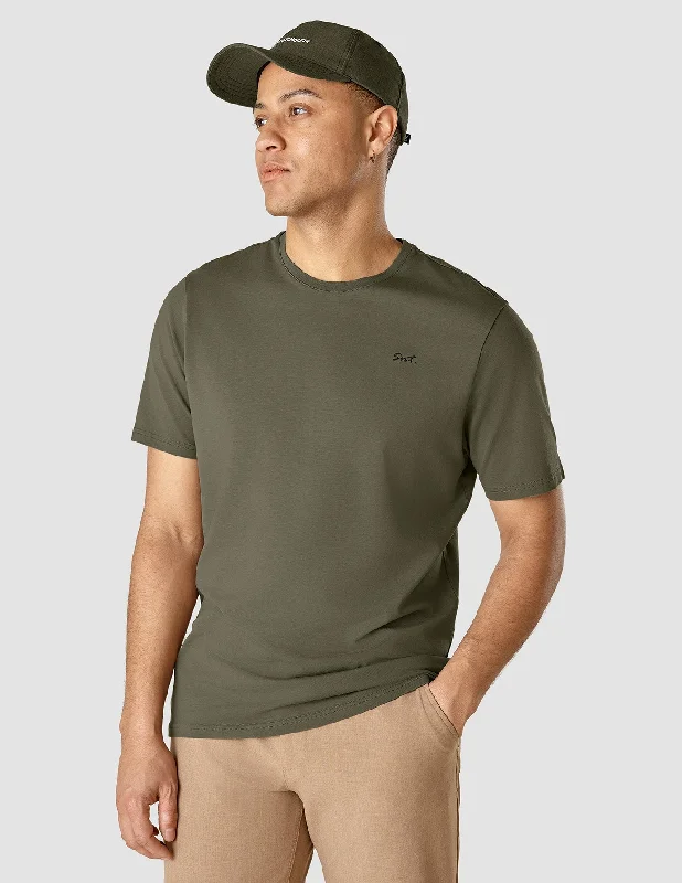 Stylish Casuals Supima T-Shirt Legacy Remote Green