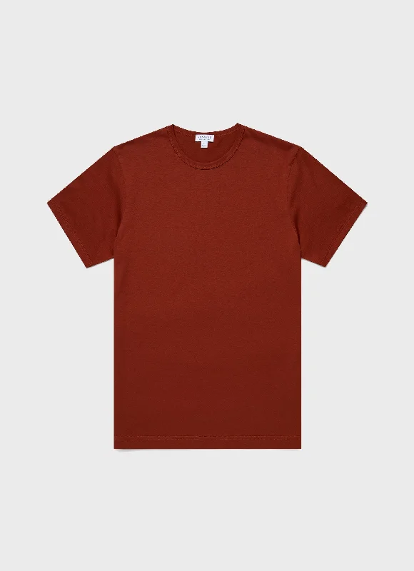 Urban Tops Men's Classic T-shirt in Dark Clay