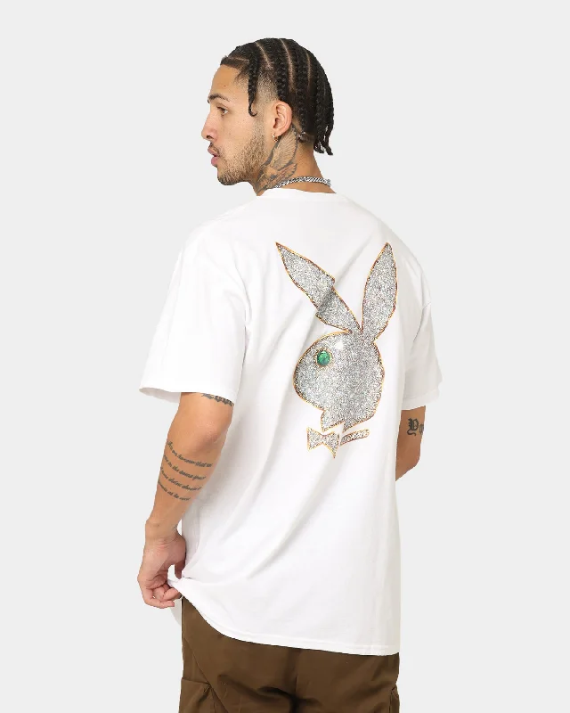 Trendy Shirts HUF X Playboy VVS Logo T-Shirt White