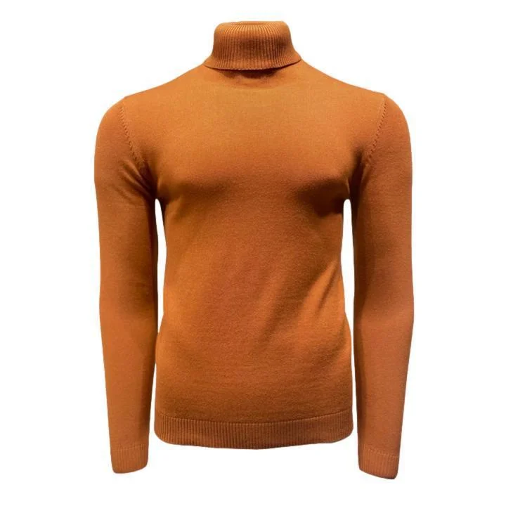 Practical Shirts Lavane' Copper Turtlenecks Sweater -SYM