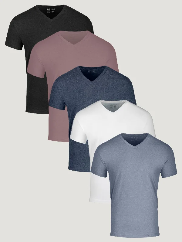 Classic Accessories Summer Foundation V-Neck 5-Pack