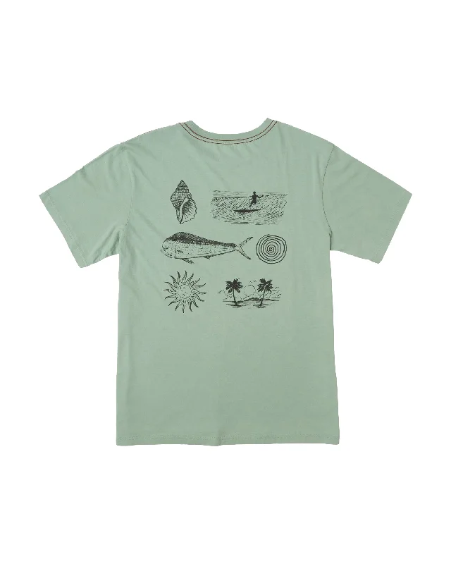 Fashion Suits RVCA Dorado FL SS Tee