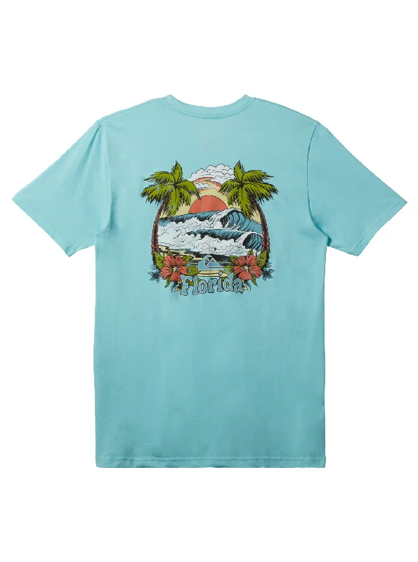 Modern T-shirts Quiksilver FL Land Of Lefts MT0