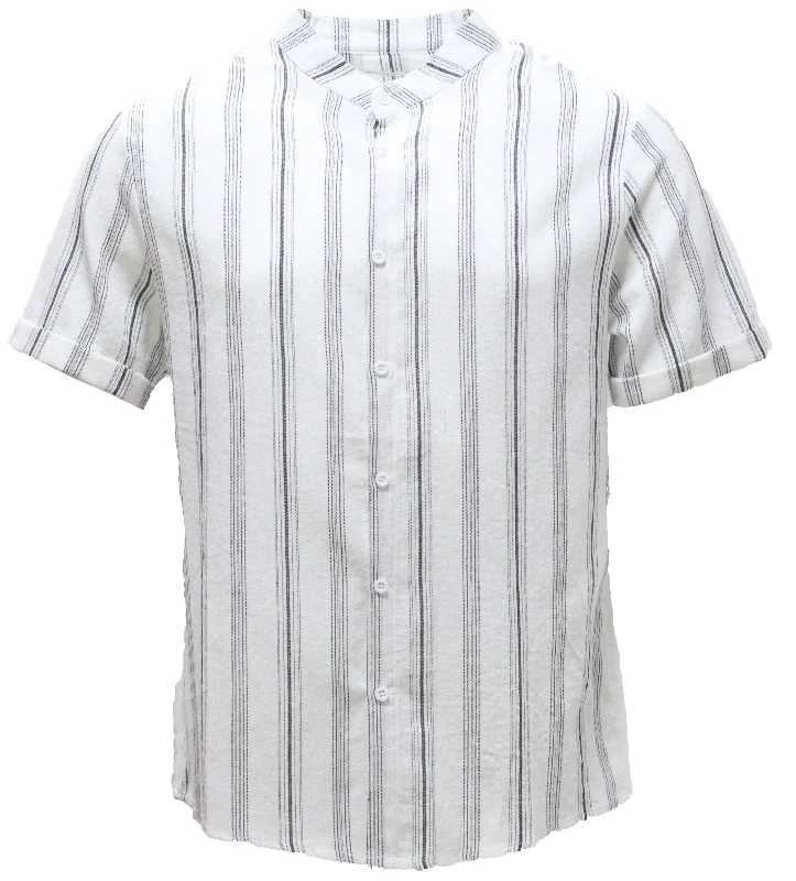 Urban Footwear Mens S/Slvs Printed Shirts With Round Neck Collar