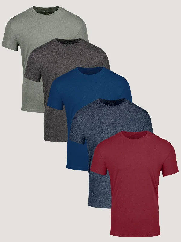 Versatile Tops Fall Essentials Crew 5-Pack FINAL SALE