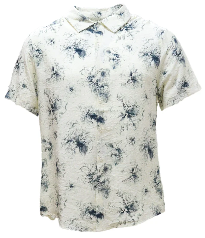 Trendy Footwear Mens S/Slvs Printed Shirts With Regular Collar Mid