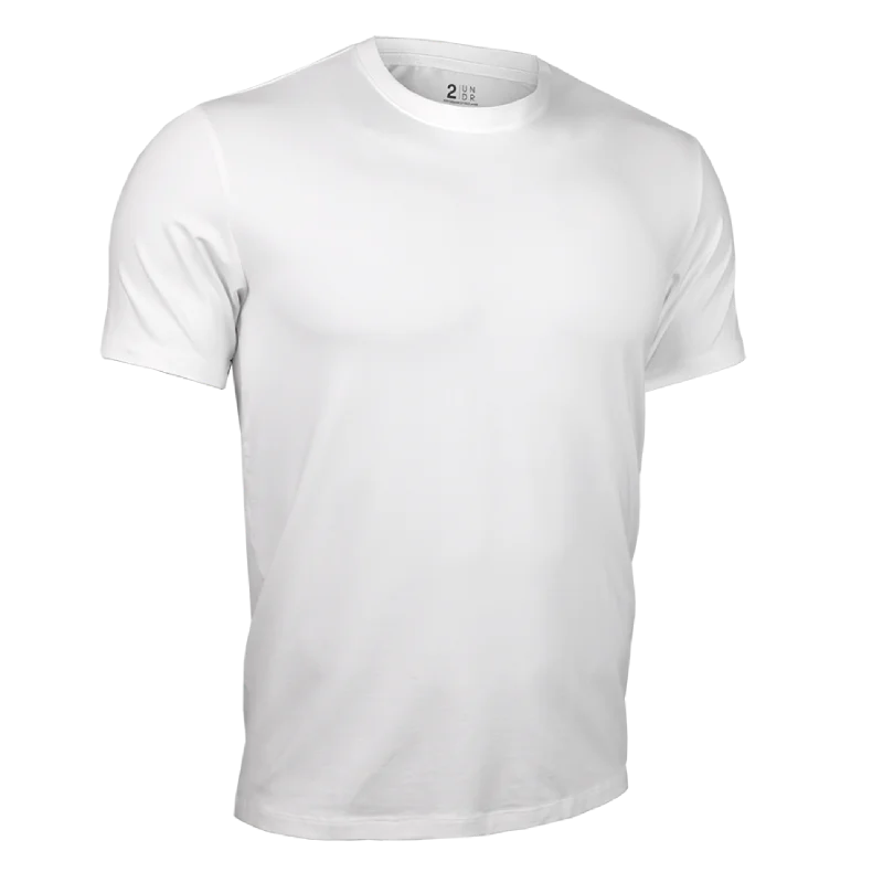 Relaxed Sweaters 2UNDR Luxury Crew Tee - WHITE