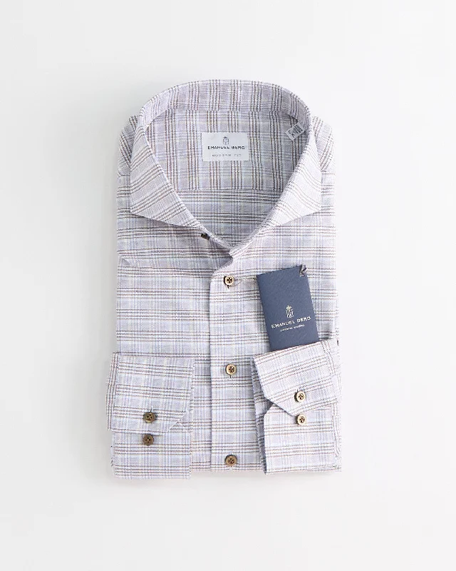 Street Pants Sport Luxury Twill Check Shirt