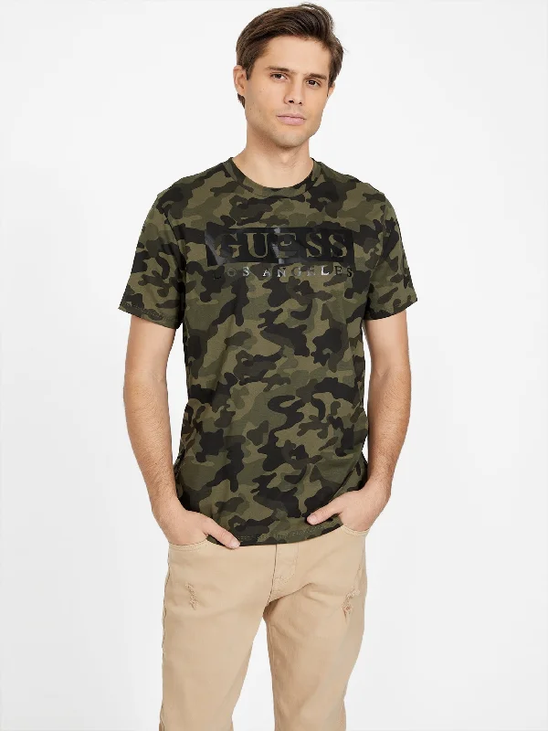 Sporty Looks Greg Camo Reflective Tee