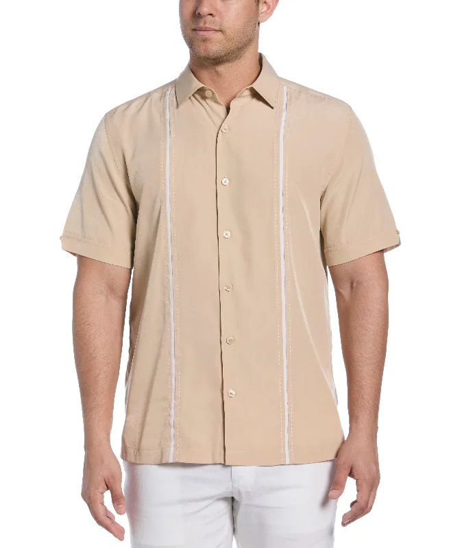 Smart Tops Panel Shirt - Contrast Stitching