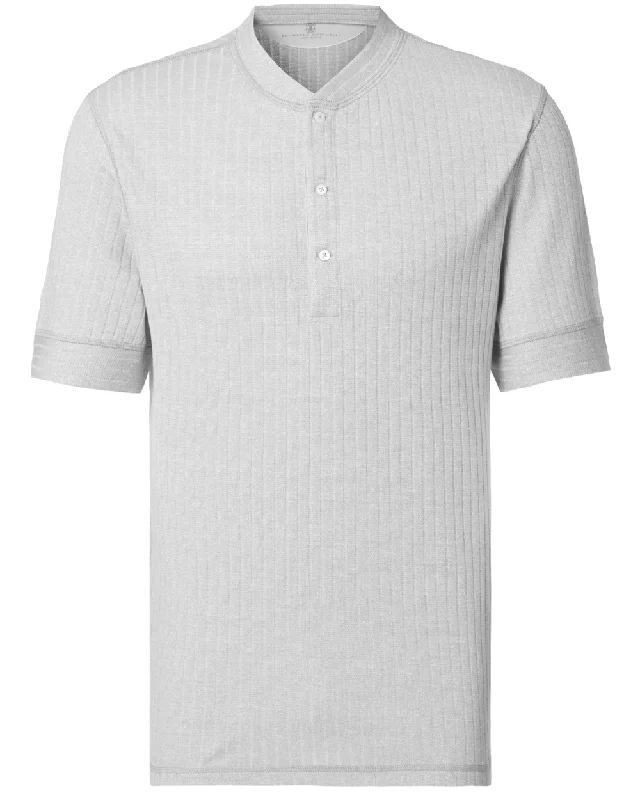 Smart Layers Pearl Grey Henley