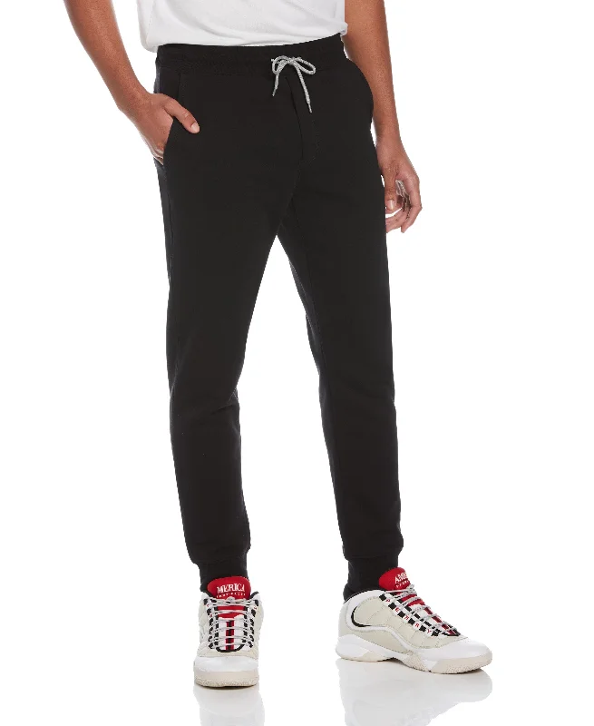 Stylish Shorts Contrast Drawcord Fleece Pant