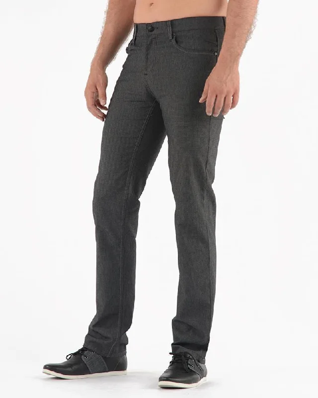 Comfort Tops Lois Brad Slim Casual Pants 1136-8001-97 Charcoal