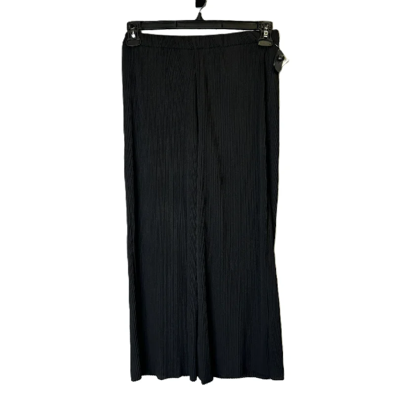 Street Style Pants Pants Wide Leg By Asos In Black, Size: 2