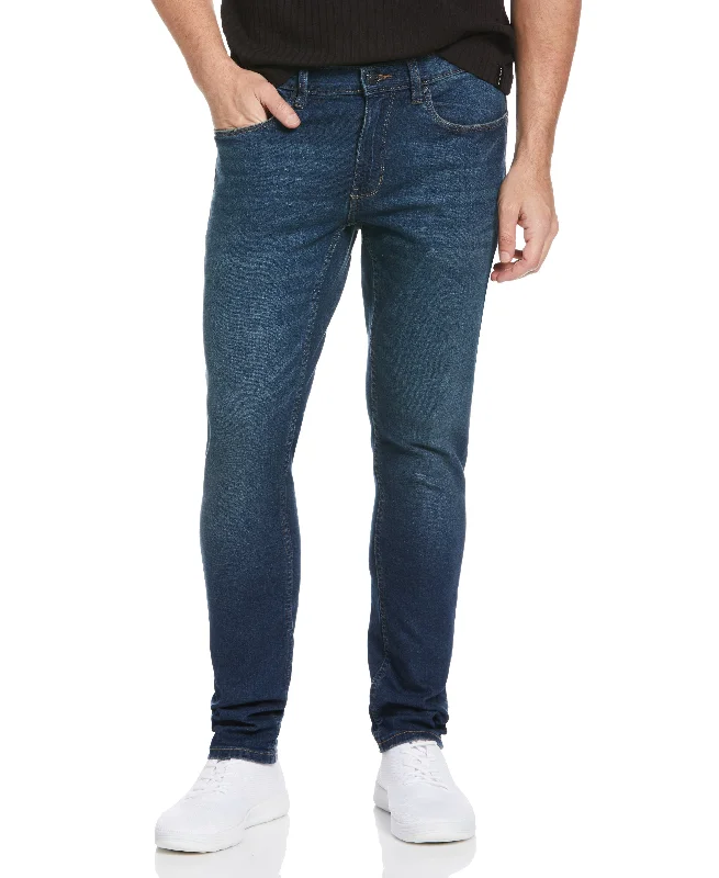 Comfort Jeans Recover™ Skinny Tinted Dark Wash Denim Jeans