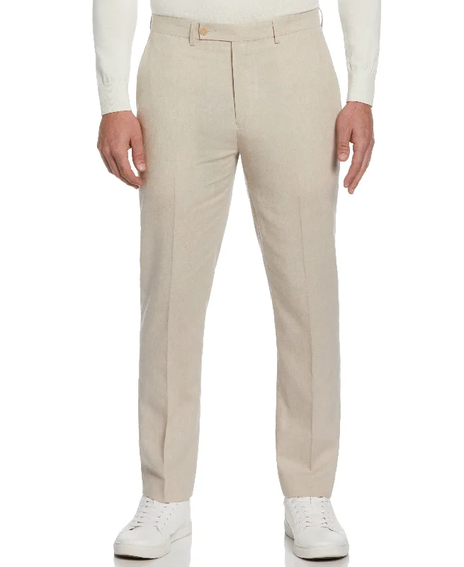 Trendy Layers Linen Blend Suit Pant